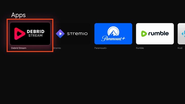 تثبيت Debrid Stream APK